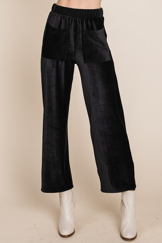 Final Sale | Velvet Wide Pant