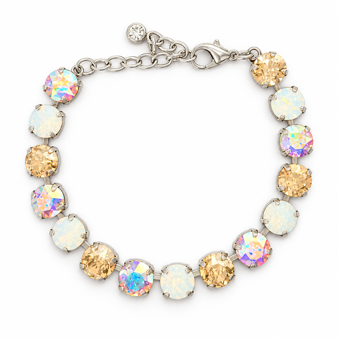 Champagne Silver | Link Bracelet