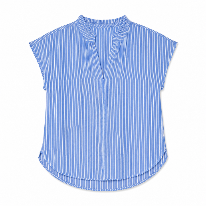 Dolman Stripe | Double Gauze Blouse