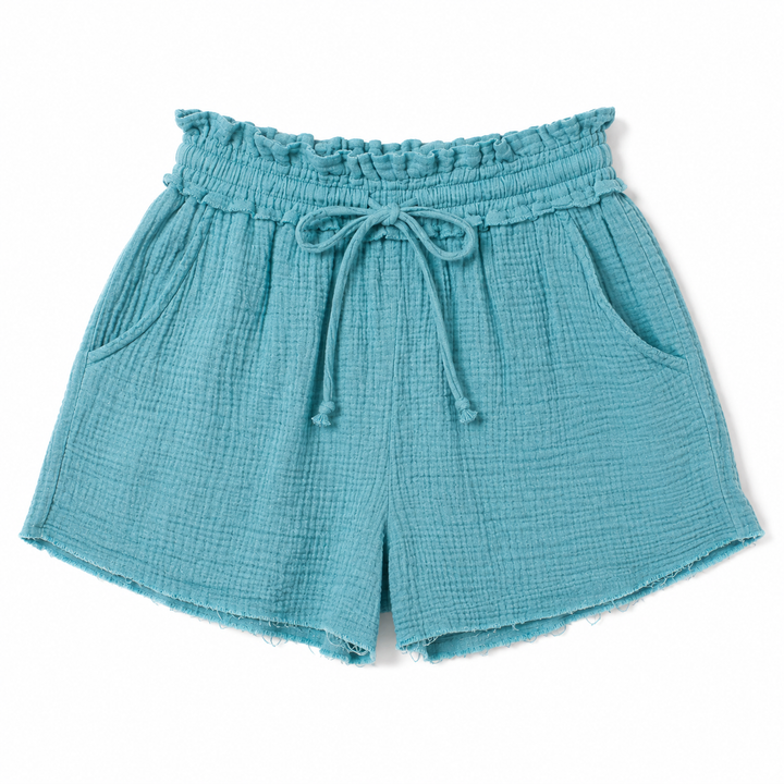 Gauze | Drawstring Shorts