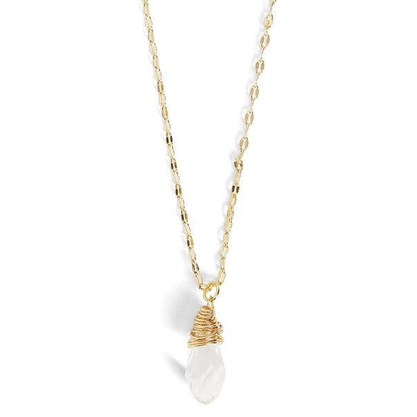 Gold Bulb Necklace