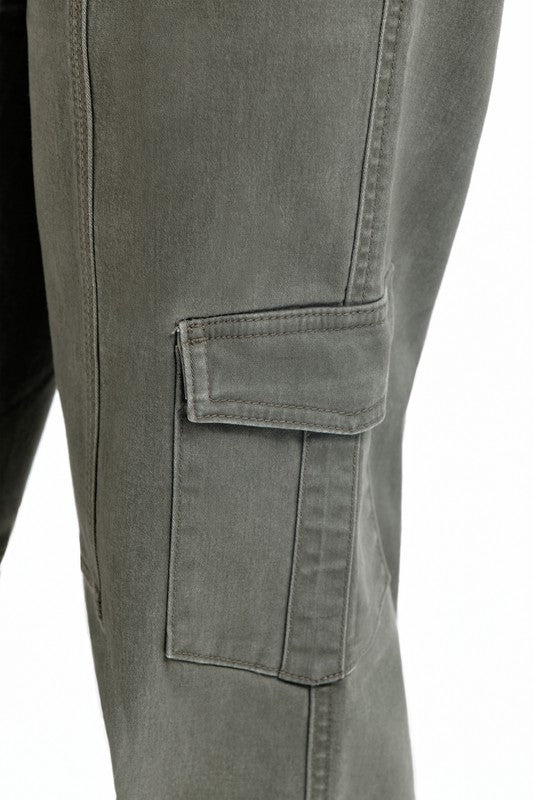 Final Sale | Twill Cargos | Petite