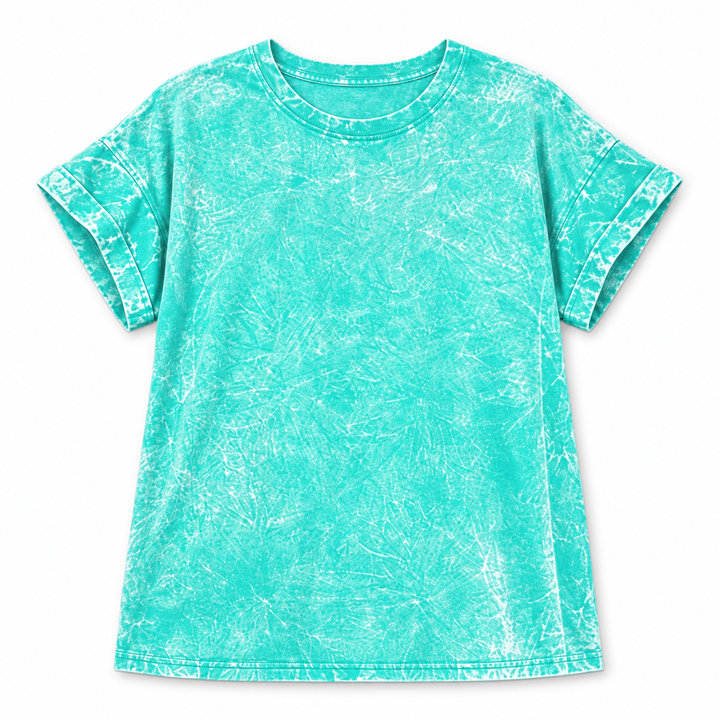 Crinkle Mint | Wash Tee