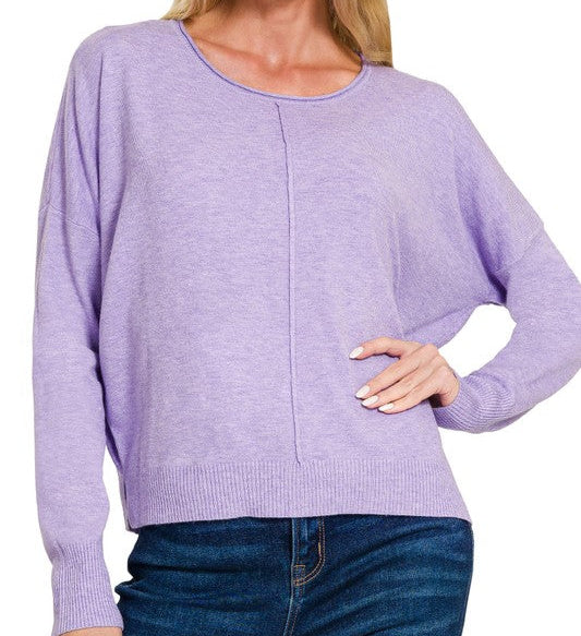 Front Seam Sweater|Everyday Wear