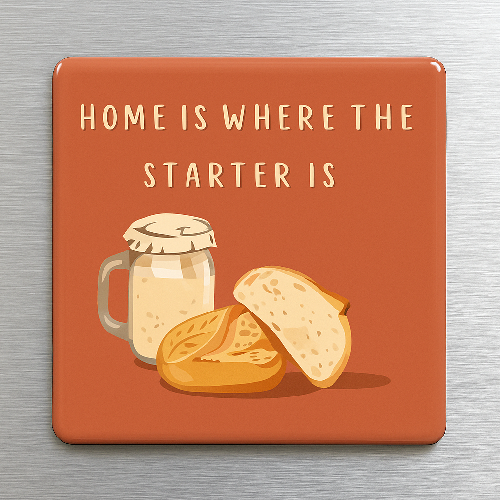 “Home Is Where the Start Is” Magnet