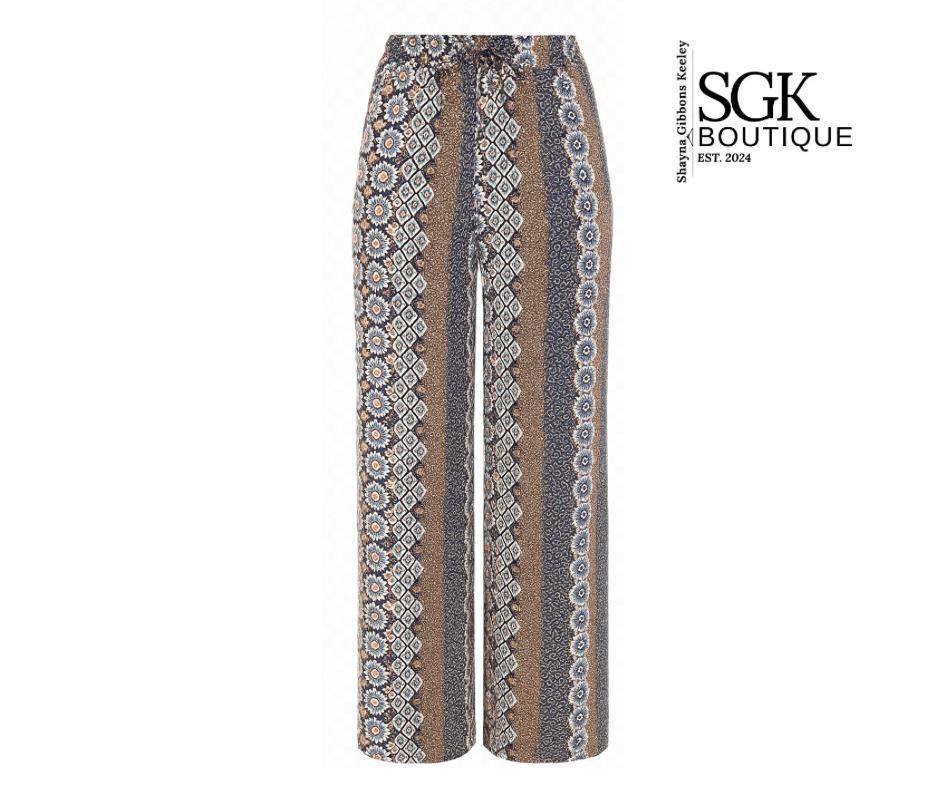 FINAL SALE: Tile Print Pants