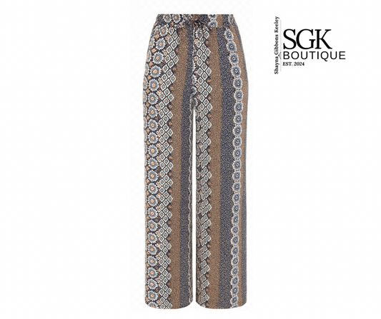 FINAL SALE: Tile Print Pants