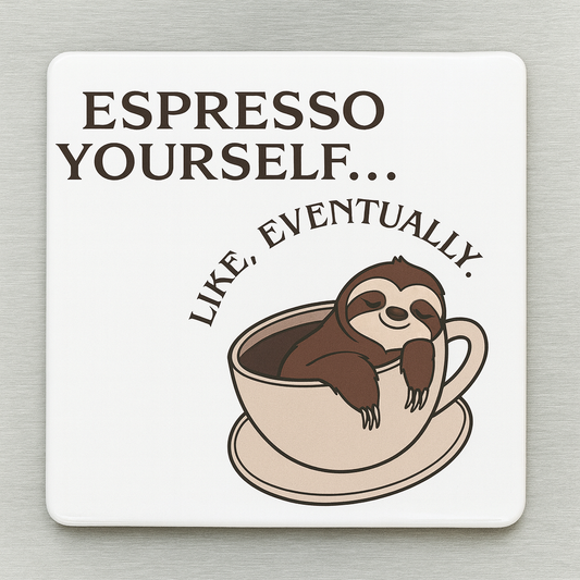 “Espresso Yourself” Magnet