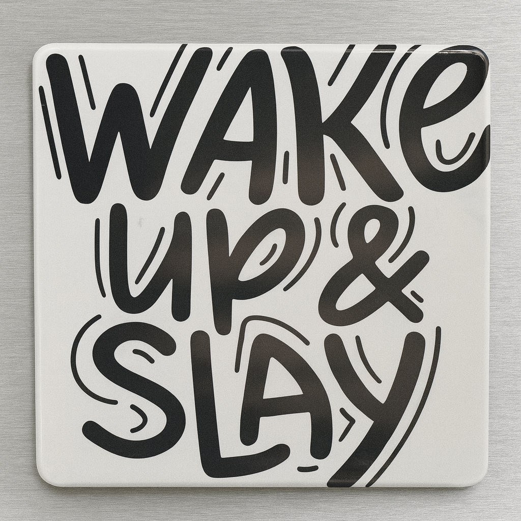 “Wake Up & Slay” Magnet