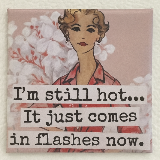 “I’m Still Hot. It Just Comes in Flashes Now.” Magnet