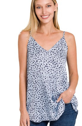 FINAL SALE|LEOPARD CAMI