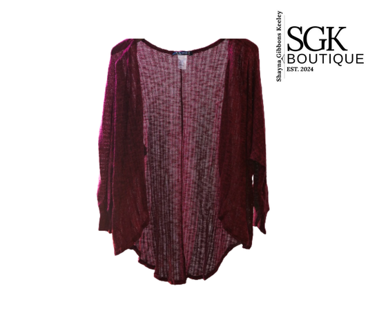 Open Weave Shrug
