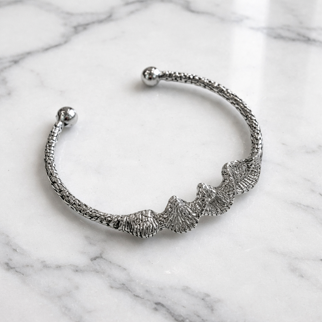 FINAL SALE: Stainless Steel Cuff Bangle