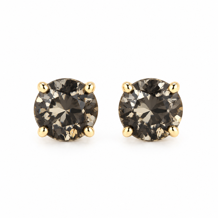 Gray | Crystal Stud