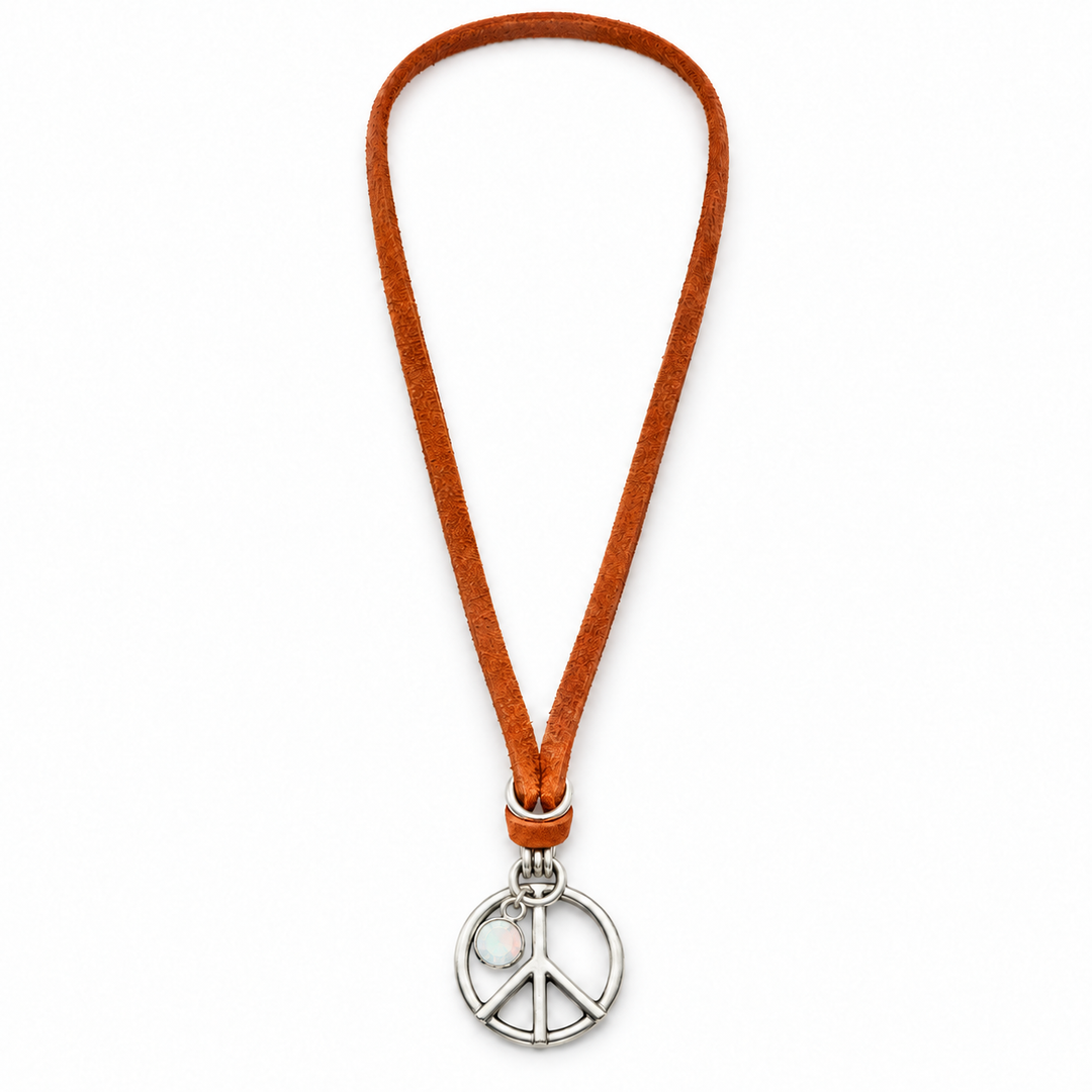 Peace Opal | Brown Necklace