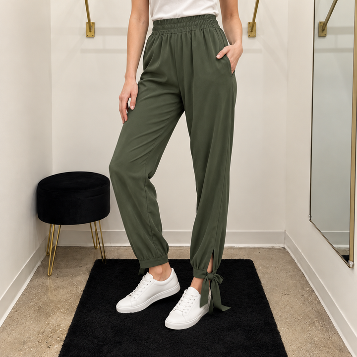 Tie Jogger | Pocket Pants