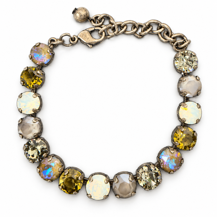 Khaki Silver | Link Bracelet