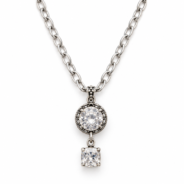 Silver Patina | Chain Necklace