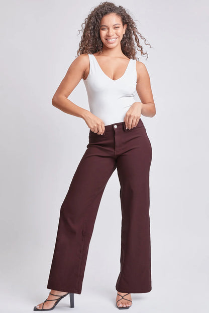 Hyperstretch High Rise Wide Leg