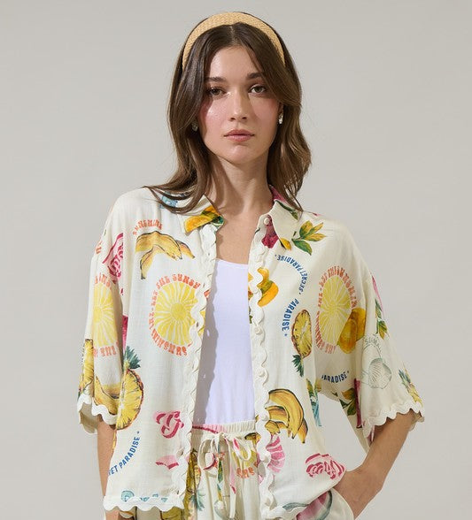 Paradise Button-Up