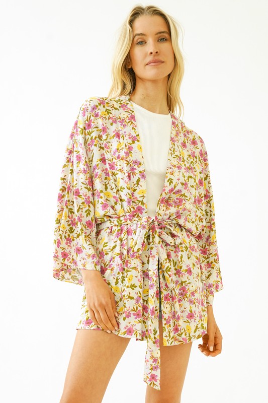 FLORAL SUMMER WRAP