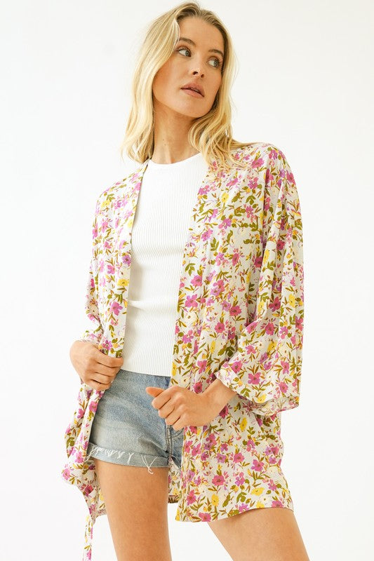 FLORAL SUMMER WRAP