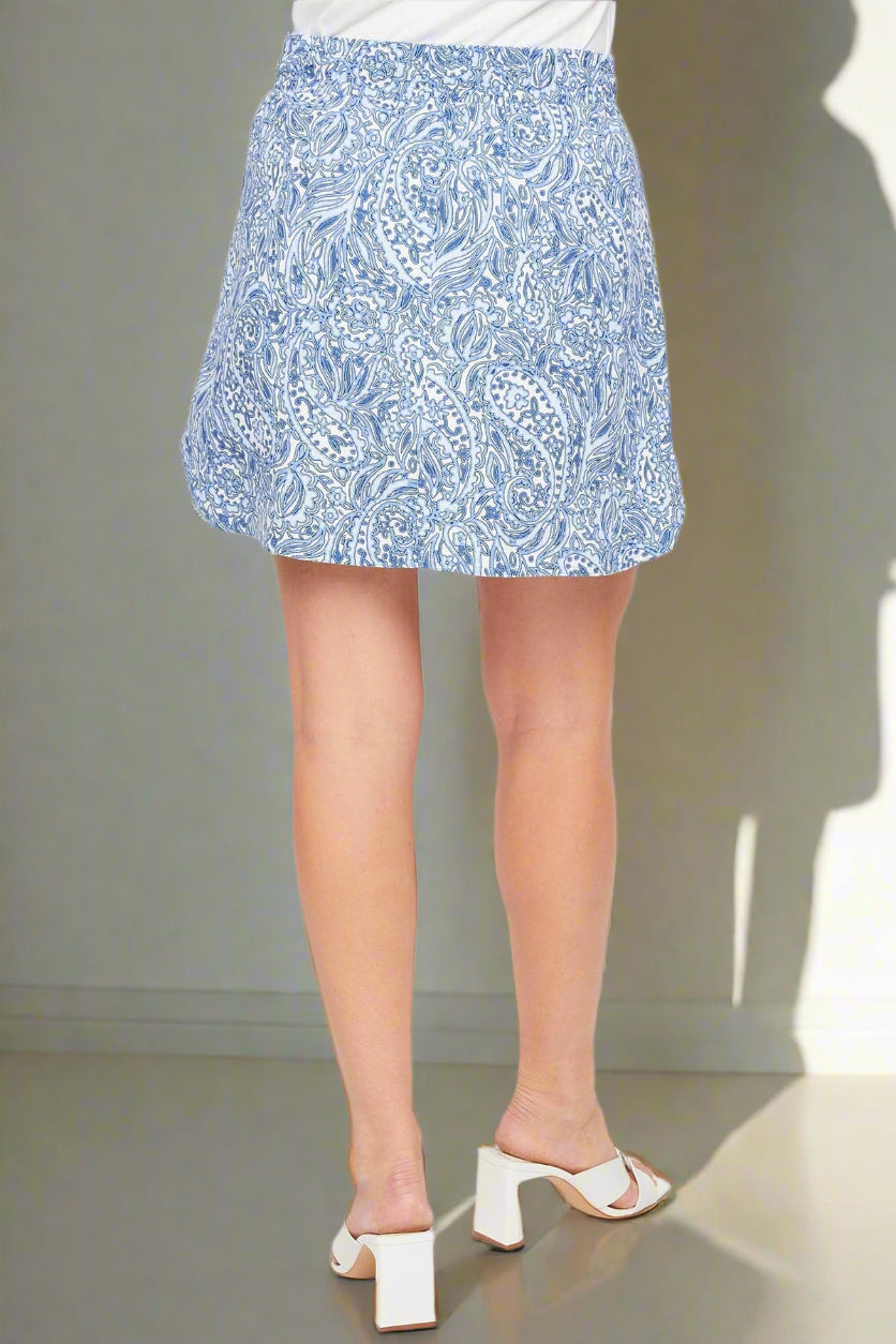 FINAL SALE: PAISLEY SKORT