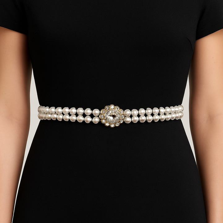 Final Sale | Pearl Stretch Belt