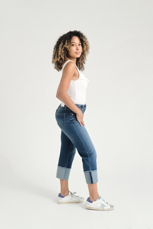 CUFFED DENIM