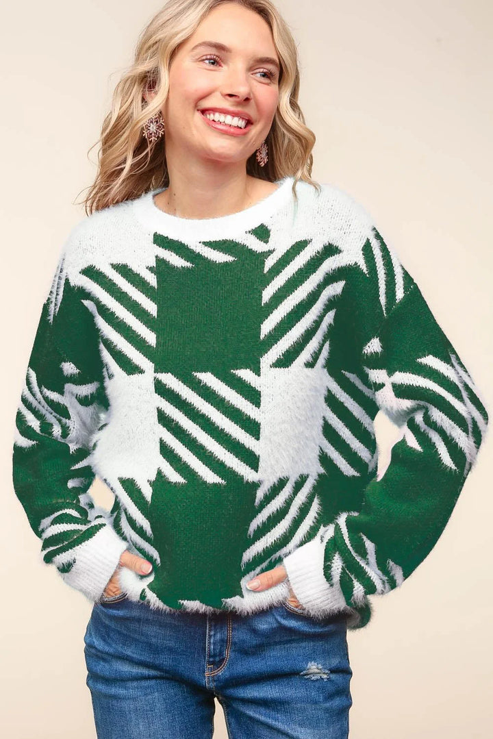 Final Sale | Plaid Sweater