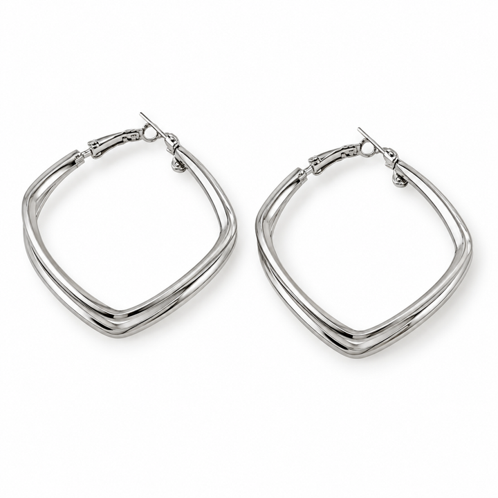 Square Hoop | Earrings