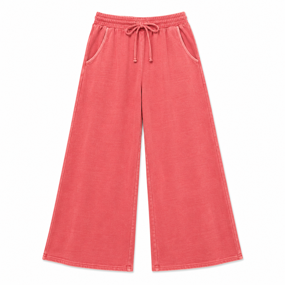 Terry Drawstring | Ankle Pants