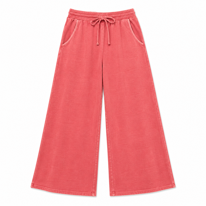 Terry Drawstring | Ankle Pants