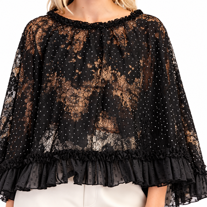 Lace Embellished | Cape