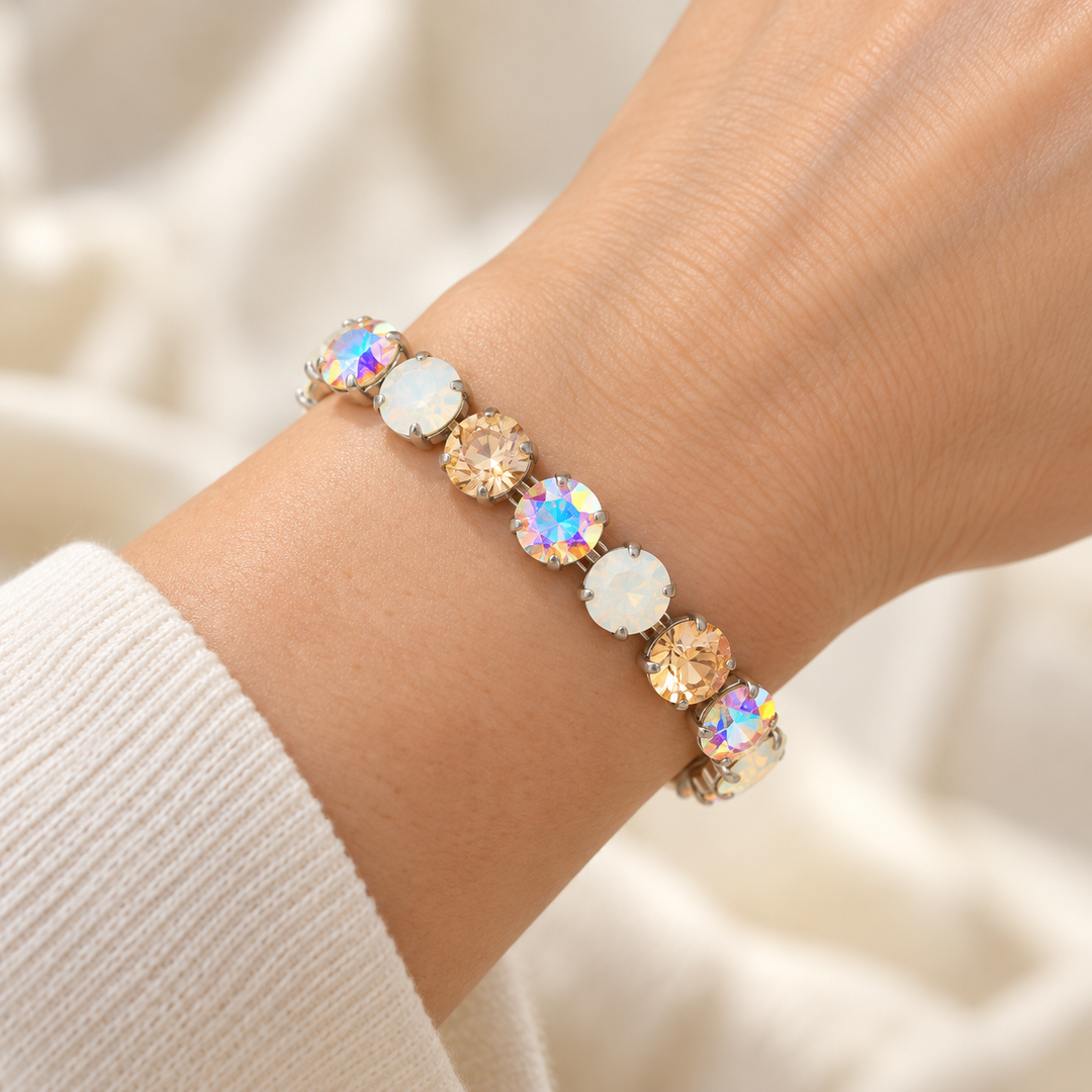 Champagne Silver | Link Bracelet
