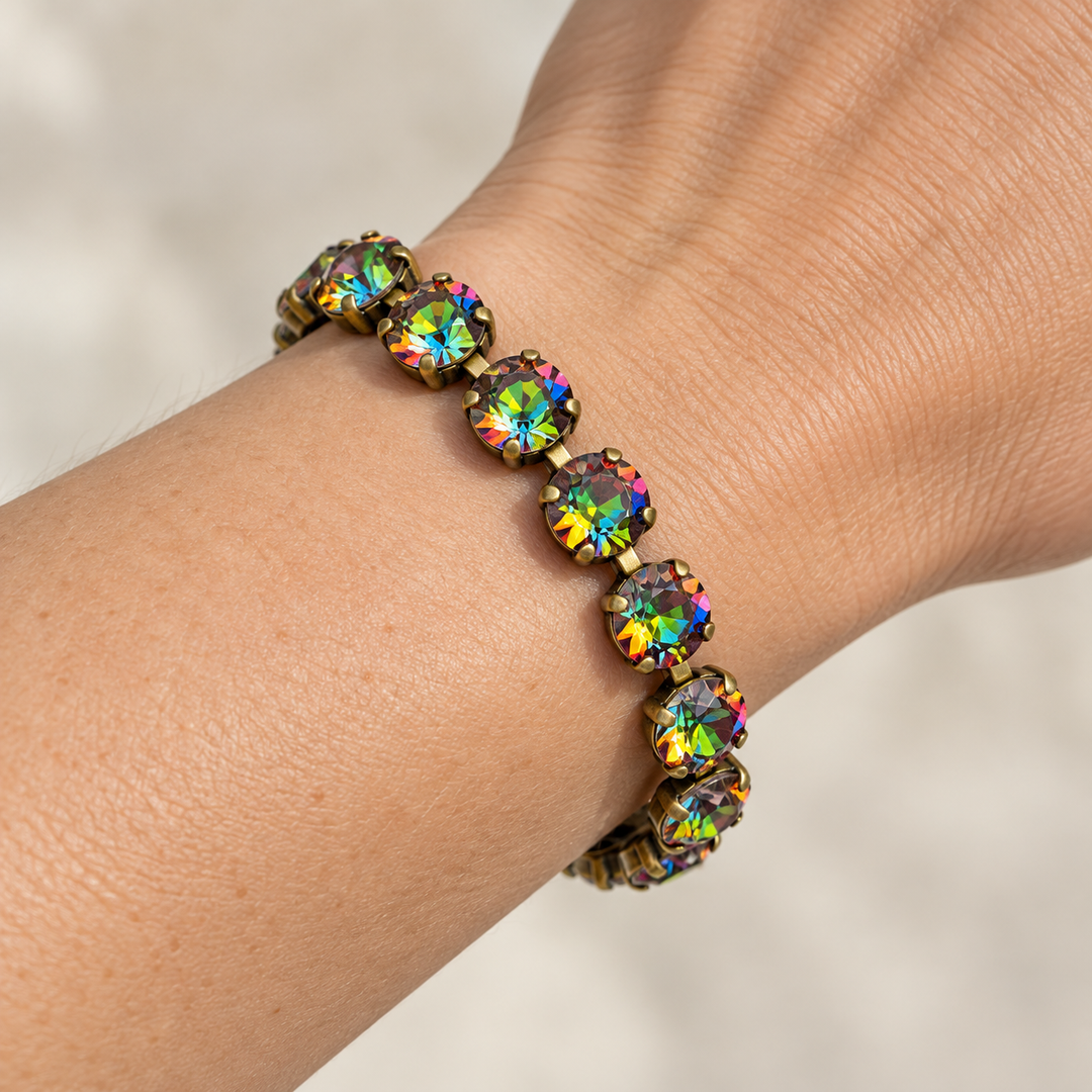 Brass Vitrail | Link Bracelet