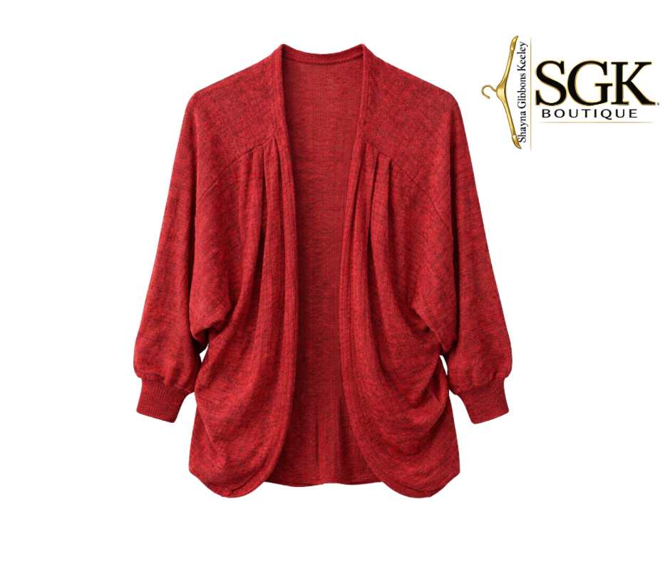 Final Sale|Open Weave Shrug
