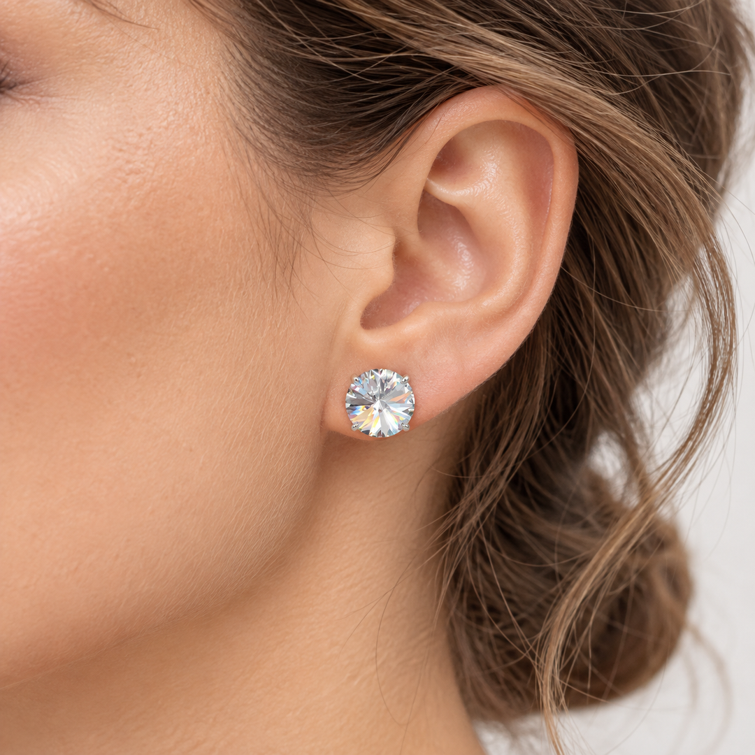 A close-up of a woman&