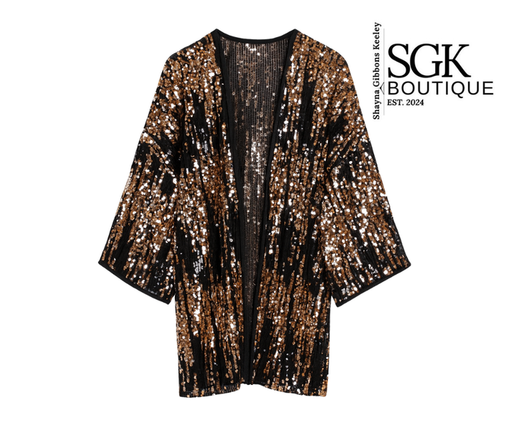 Final Sale|Sequin Cardigan