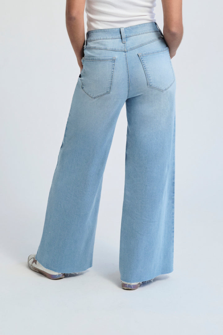 Side Stripe | Wide Leg Denim