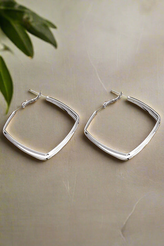 DOUBLE SQUARE EARRINGS