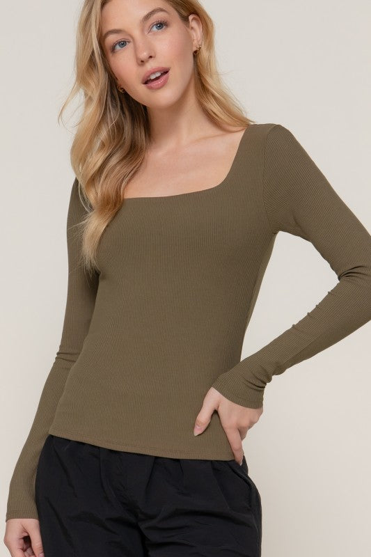 Square Ribbed Double Layer