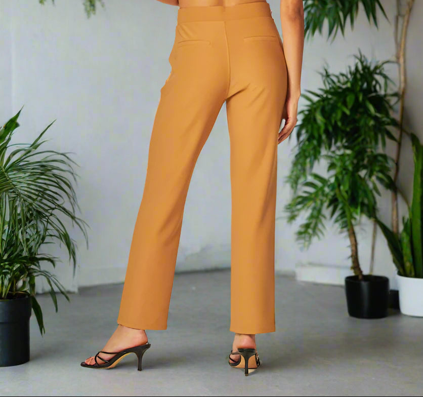 FINAL SALE: STRAIGHT BUCKLE PANTS