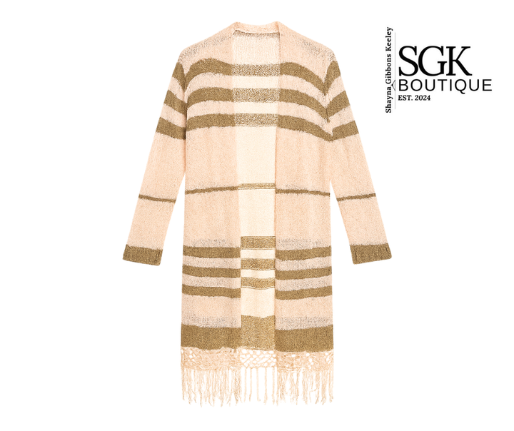 Final Sale | Fray Hem Cardigan
