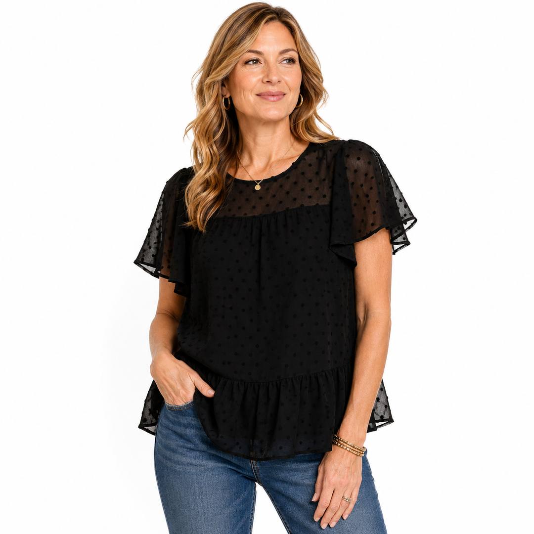 Swiss Dot | Blouse