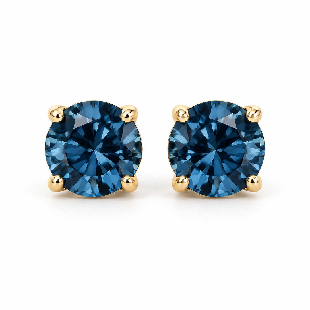 Sapphire | Crystal Stud