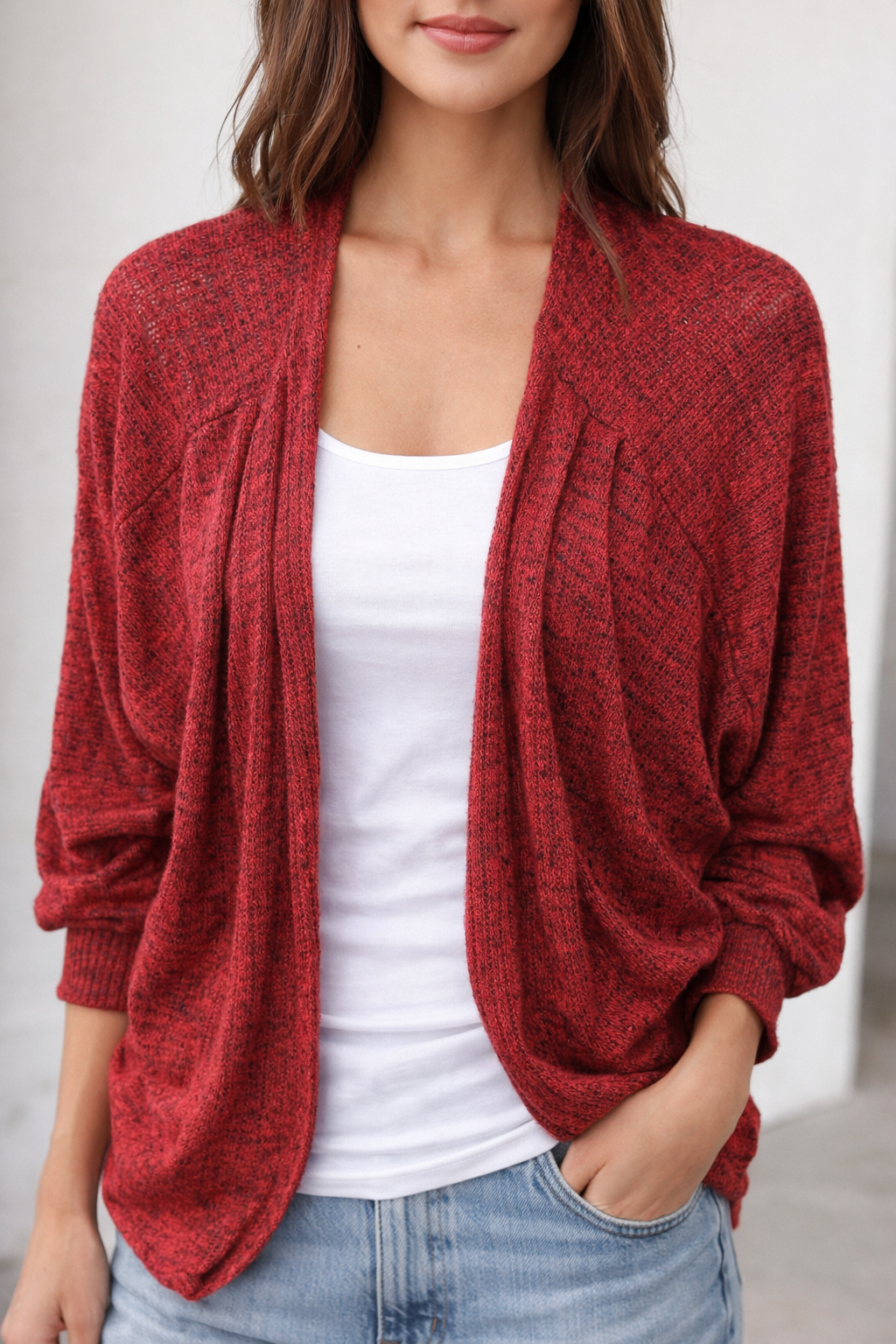 Final Sale|Open Weave Shrug