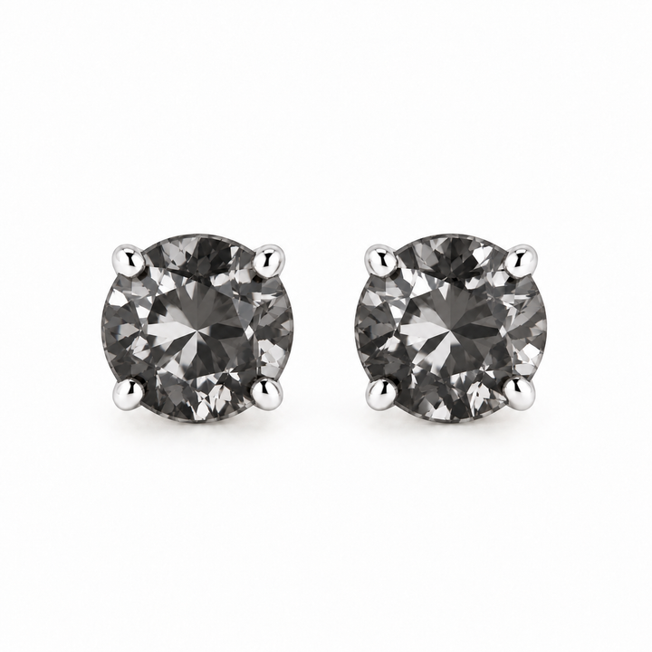 Gray | Crystal Stud