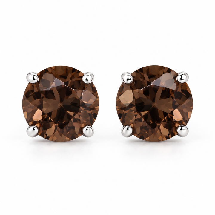 Brown | Crystal Stud