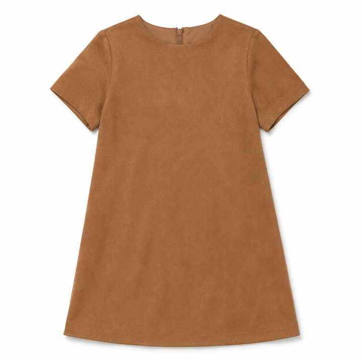 Faux Suede | Shift Dress